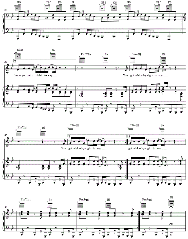 Sheet Music